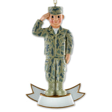 Load image into Gallery viewer, ARMY SOLDIER ORNAMENT 2