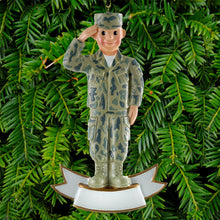 Load image into Gallery viewer, ARMY SOLDIER ORNAMENT 1