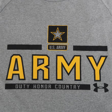 Load image into Gallery viewer, ARMY UNDER ARMOUR STAR LOGO LONG SLEEVE T-SHIRT (GREY) 2