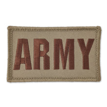 Load image into Gallery viewer, ARMY VELCRO PATCH (KHAKI)