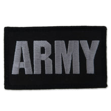Load image into Gallery viewer, ARMY VELCRO PATCH (BLACK)