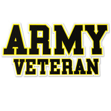 Load image into Gallery viewer, ARMY VETERAN DECAL 2