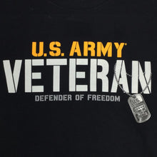 Load image into Gallery viewer, ARMY VETERAN DEFENDER T-SHIRT (BLACK) 3