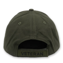Load image into Gallery viewer, ARMY VETERAN LOW PROFILE HAT (OD GREEN) 1