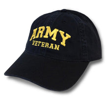Load image into Gallery viewer, ARMY VETERAN TWILL HAT 1