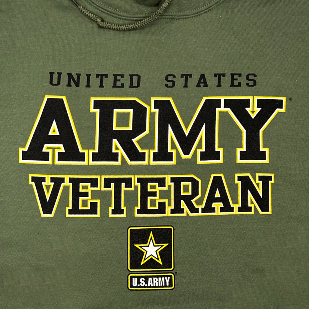 Army Veteran Star Hood (OD Green)