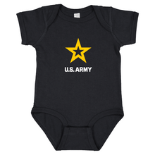 Load image into Gallery viewer, Army Star Infant Romper