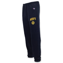 Load image into Gallery viewer, CHAMPION NAVY FLEECE ISSUE SWEATPANTS (NAVY) 3
