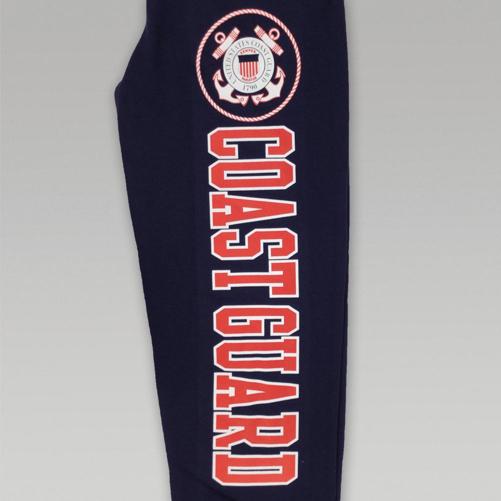 COAST GUARD CHAMPION FLEECE SWEATPANTS (NAVY) 2