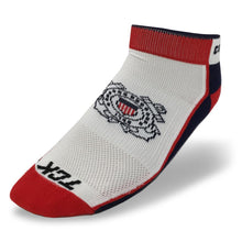 Load image into Gallery viewer, Coast Guard Low Cut Stripe Sock