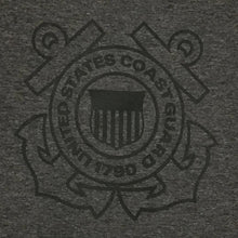 Load image into Gallery viewer, COAST GUARD UNDER ARMOUR SEMPER PARATUS TECH T-SHIRT (CHARCOAL) 2