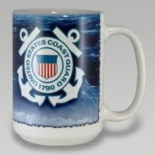 Load image into Gallery viewer, COAST GUARD SEAL COFFEE MUG 2