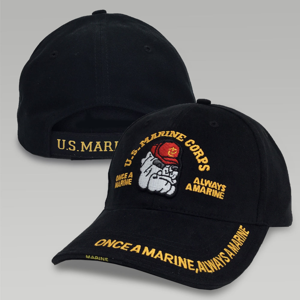 DELUXE MARINE BULLDOG LOW PROFILE HAT 1