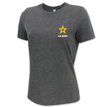 Load image into Gallery viewer, Army Star Ladies Left Chest Logo T-Shirt