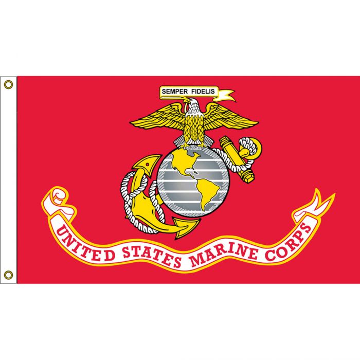 New Marines Standard Flag (3X5)