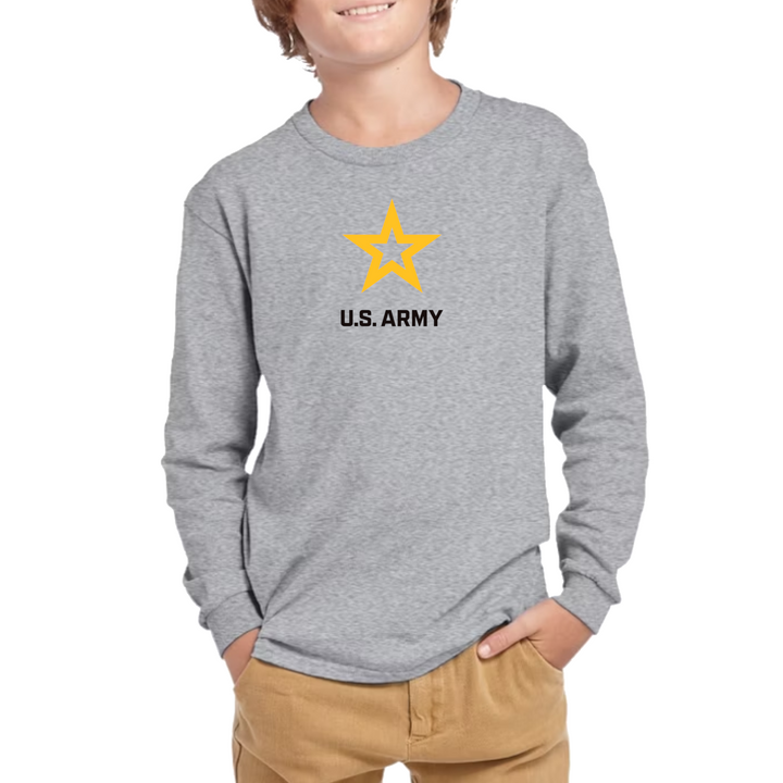 Army Star Youth Long Sleeve T-Shirt