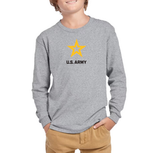 Load image into Gallery viewer, Army Star Youth Long Sleeve T-Shirt