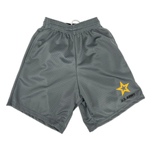 Load image into Gallery viewer, Army Star Youth Mesh Short