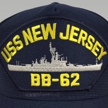Load image into Gallery viewer, NAVY USS NEW JERSEY BB-62 HAT 1