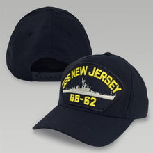 Load image into Gallery viewer, NAVY USS NEW JERSEY BB-62 HAT 2