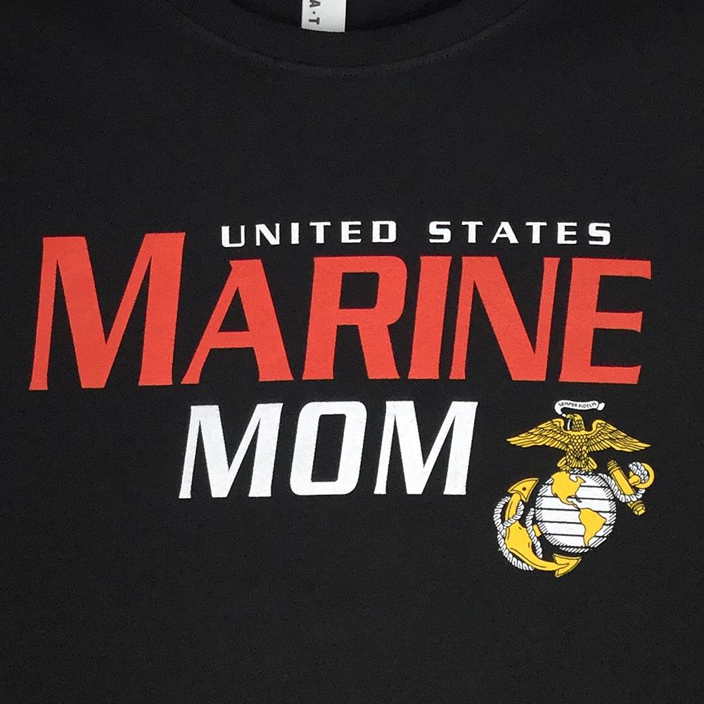 AFG Marines Lady Vet Logo Unisex Hood, Heather Navy / XL