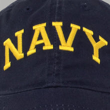 Load image into Gallery viewer, NAVY LOW PROFILE ARCH HAT 2