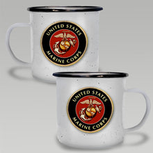 Load image into Gallery viewer, Marine Corps Camp Mug
