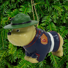 Load image into Gallery viewer, MARINE CORPS BULLDOG ORNAMENT