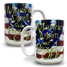 Load image into Gallery viewer, MARINE MOM COFFEE MUG 4