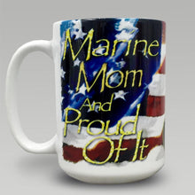 Load image into Gallery viewer, MARINE MOM COFFEE MUG 2