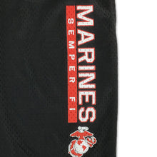 Load image into Gallery viewer, MARINES CHAMPION SEMPER FI MESH SHORT (BLACK) 4