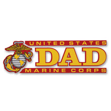 Load image into Gallery viewer, MARINES DAD DECAL 1