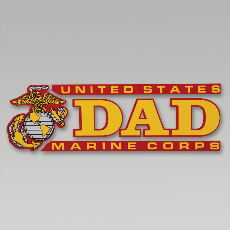 MARINES DAD DECAL