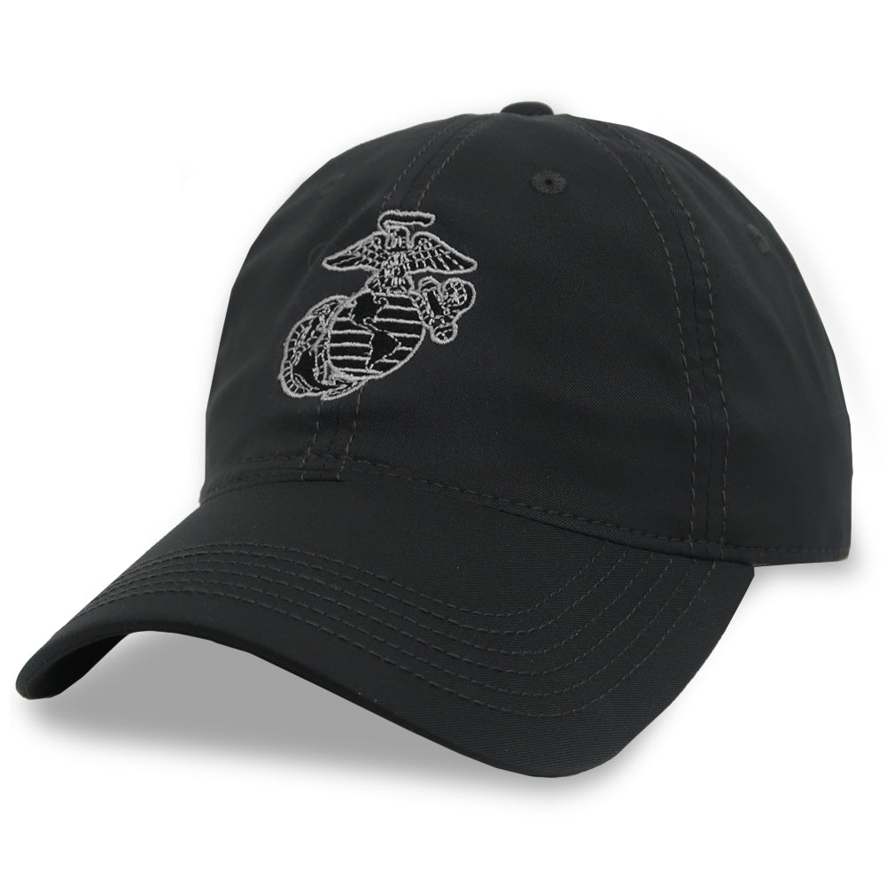 MARINES EGA COOL FIT PERFORMANCE HAT (DARK GREY) 2