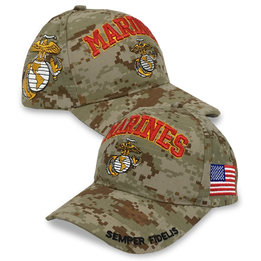 MARINES EGA DIGITAL CAMO HAT 2