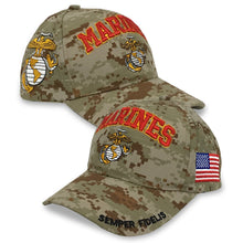 Load image into Gallery viewer, MARINES EGA DIGITAL CAMO HAT 2