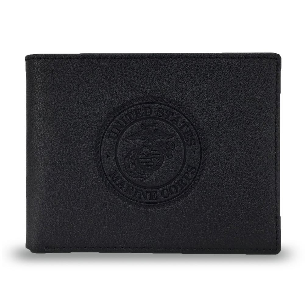 MARINES EMBOSSED BIFOLD WALLET 5