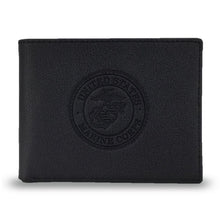 Load image into Gallery viewer, MARINES EMBOSSED BIFOLD WALLET 5