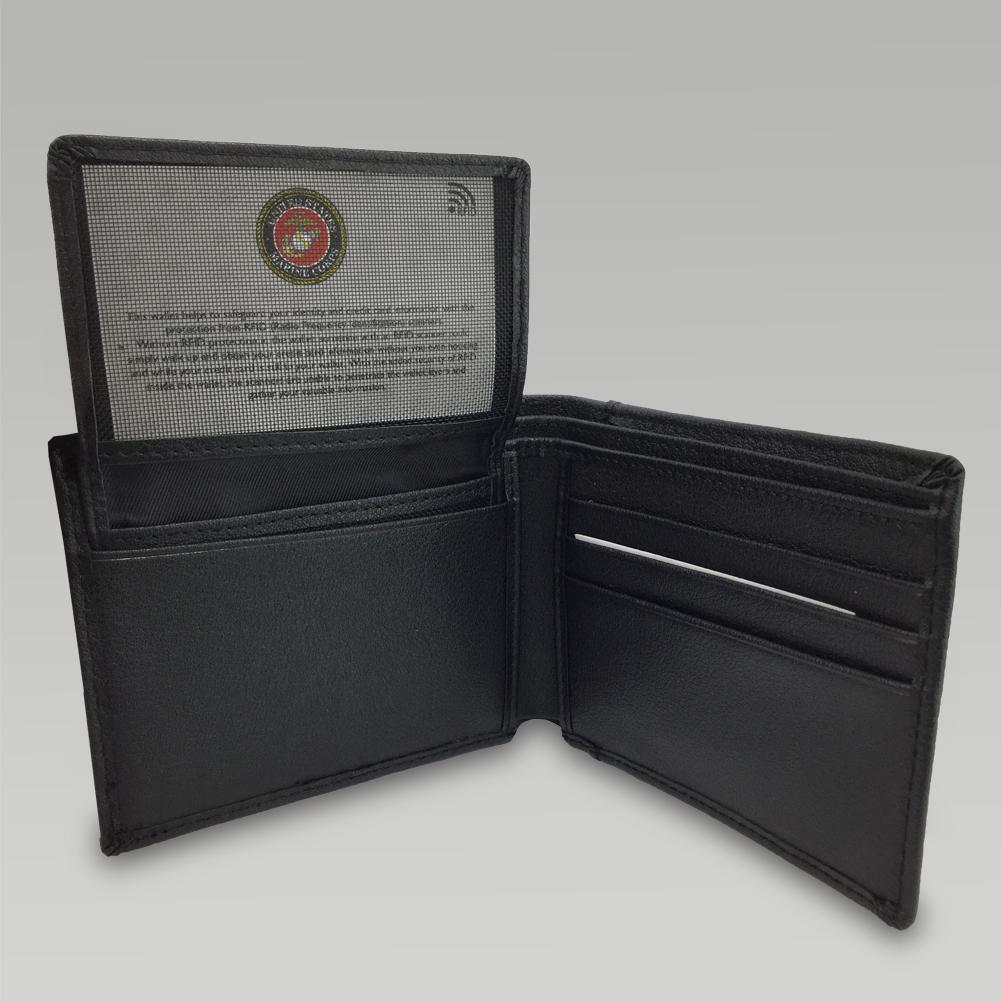 MARINES EMBOSSED BIFOLD WALLET 4