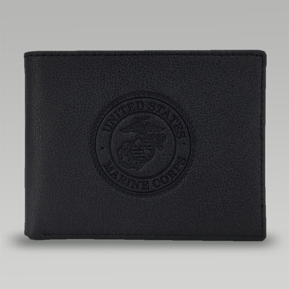 MARINES EMBOSSED BIFOLD WALLET 1