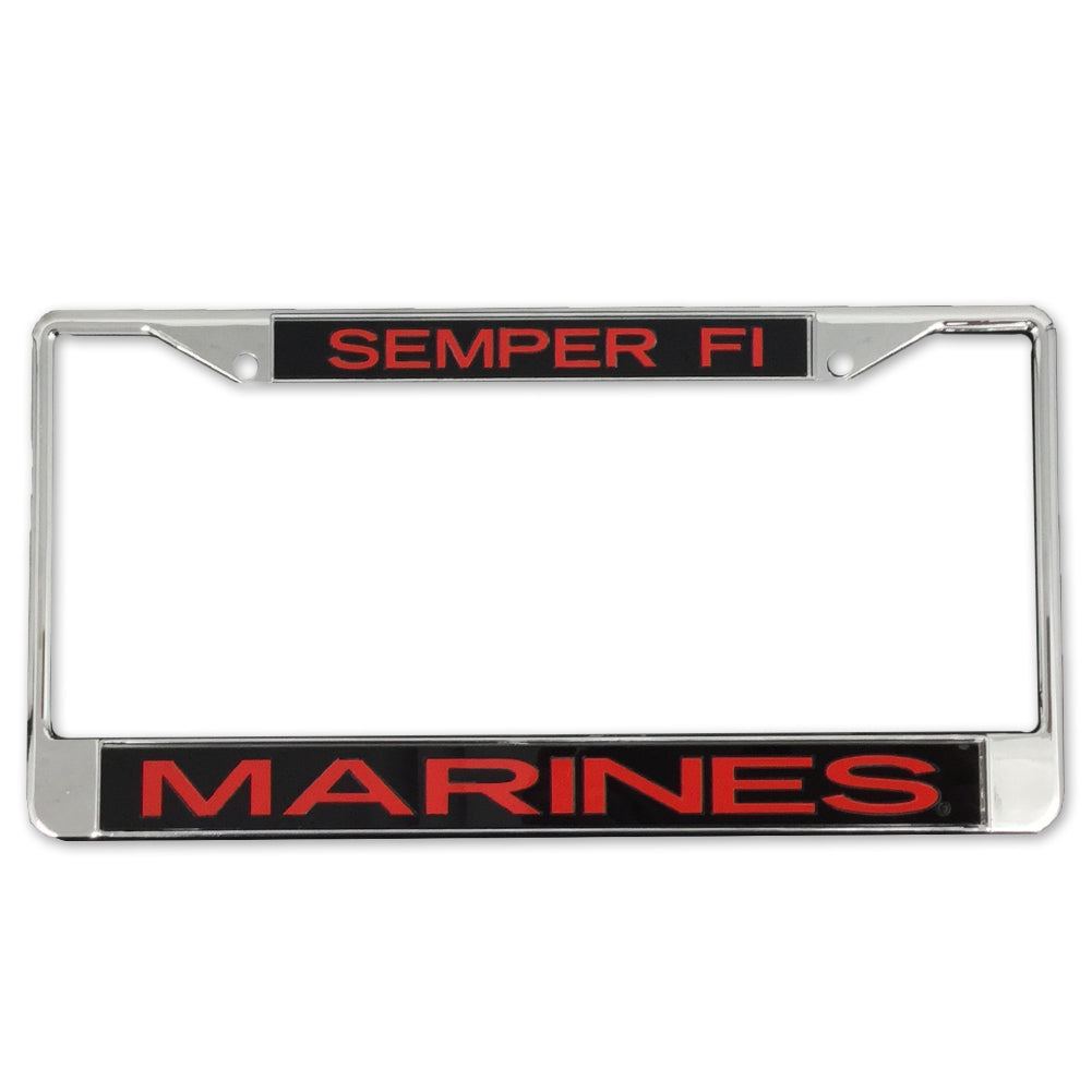 MARINES LICENSE PLATE FRAME 3