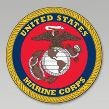 Load image into Gallery viewer, MARINES ROUND MAT