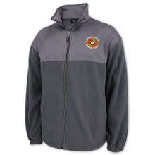 Load image into Gallery viewer, MARINES SEAL FULL ZIP EMBOSSED JACKET (CHARCOAL) 1