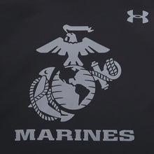 Load image into Gallery viewer, MARINES UNDER ARMOUR OORAH ARMOUR FLEECE HOOD (BLACK)