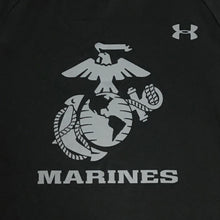 Load image into Gallery viewer, MARINES UNDER ARMOUR OORAH TECH T-SHIRT (BLACK)