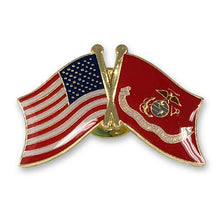 Load image into Gallery viewer, MARINES USA LAPEL PIN 2