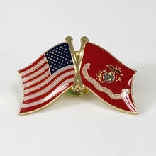 Load image into Gallery viewer, MARINES USA LAPEL PIN