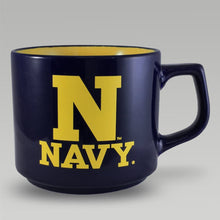 Load image into Gallery viewer, N NAVY MUG 1