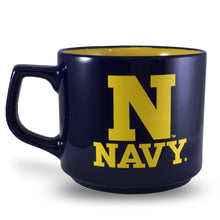 Load image into Gallery viewer, N NAVY MUG 3