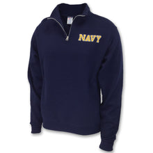 Load image into Gallery viewer, NAVY 1/4 ZIP SWEATSHIRT (NAVY) 2